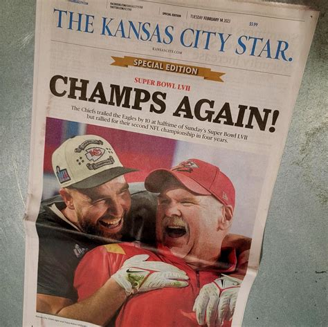 In Case Anyone Hadnt Seen It Heres Todays Issue Of The Kansas City
