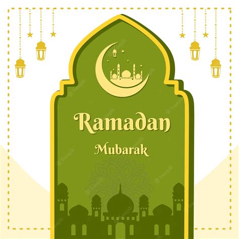 Premium Vector Ramadan Mubarak Templates