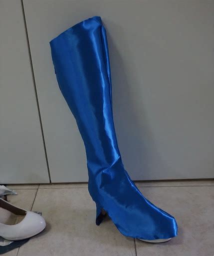 How To Make Boots Cover With Non Stretchy Cloth
