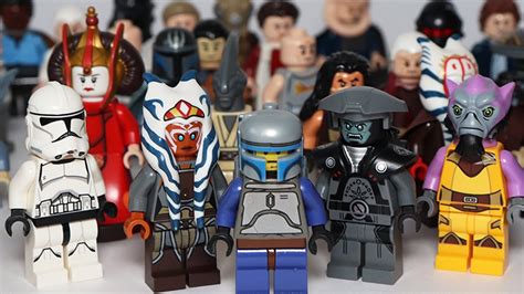 my rare and expensive lego star wars minifigures youtube
