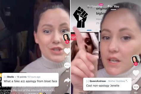 Teen Mom Jenelle Evans Slammed For Fake Apology After Using Offensive Slur In Tiktok Video