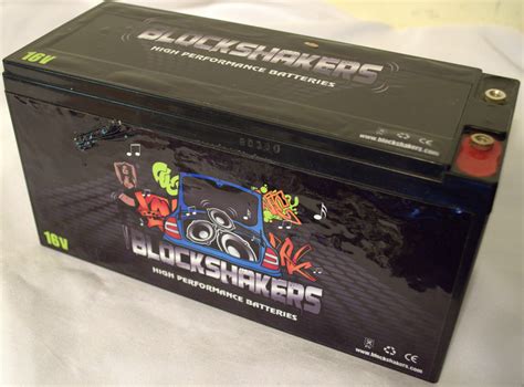 Blockshaker Battery 16v 1600a High Performance Car Audio