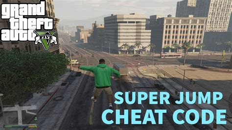 Gta 5 Super Jump Cheat Code Youtube