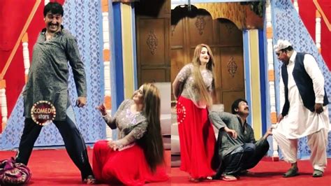Sumbal Khan And Sajjad Shoki Stage Drama 2019 Full Comedy Clip 2019