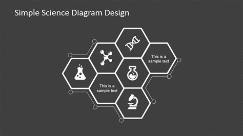 Simple Science Diagram Design For Powerpoint Slidemodel My Xxx Hot Girl