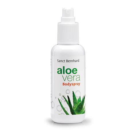 For dry hair, spray more amounts. Aloe vera Spray corporel | Kräuterhaus Sanct Bernhard.