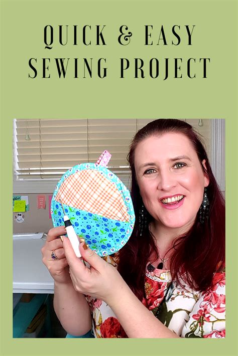 In This Sewing Tutorial I Sew This Quick And Easy Sewing Project A