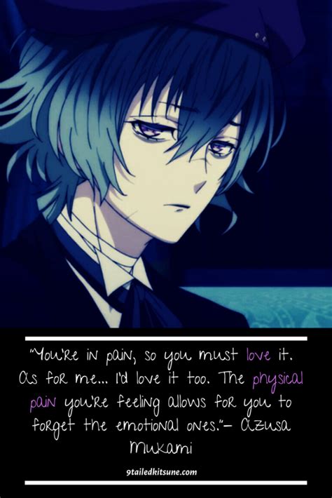 Top 15 Touching Quotes From Diabolik Lovers 9 Tailed Kitsune