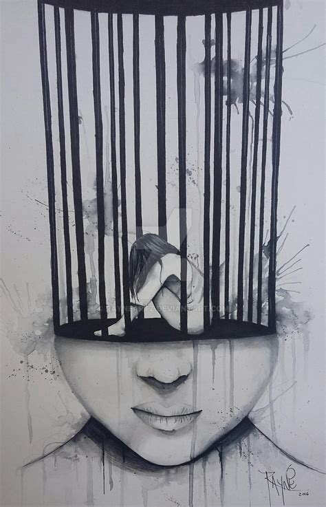 Caged Mind By Rayneartz On Deviantart