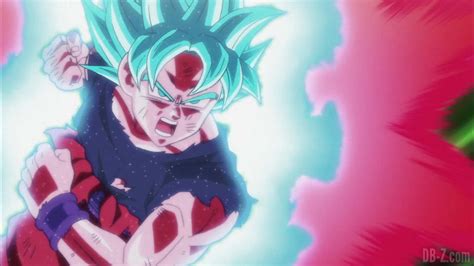 No aura and no kaioken. Dragon Ball Super Episode 115 00109 Goku Super Saiyan Blue ...