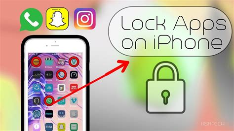 How To Lock Apps On Iphone Ios 12 New Feature Youtube