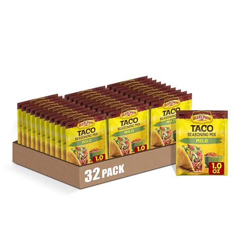 Old El Paso Taco Seasoning Mild 1 Oz Pack Of 32 Ubuy Canada