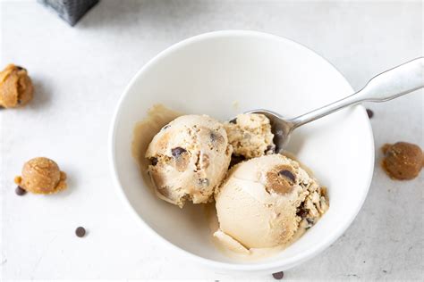 Dairy Free Chocolate Chip Cookie Dough Ice Cream And Gluten Free