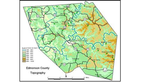 Groundwater Resources Of Edmonson County Kentucky