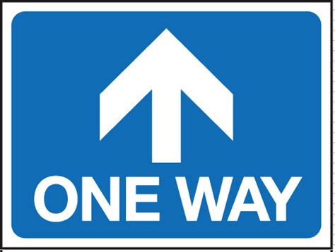 One Way Sign Clipart Best