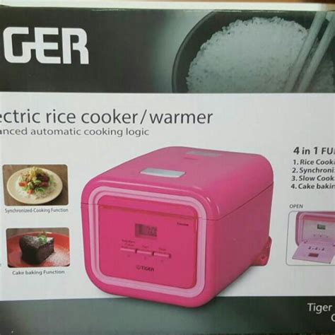 Tiger Electric Rice Cooker Warmer JAJ A55S 3 Cups TV Home