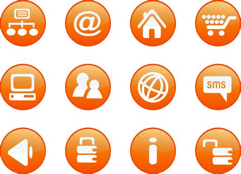 Image Result For Orange Icons Internet Icon Icon Cool Websites