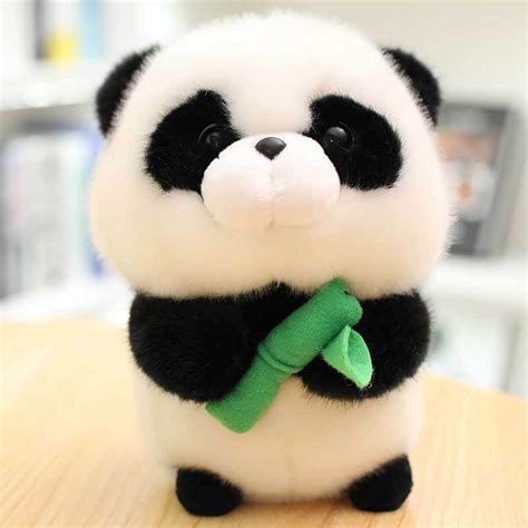 Fluffy Baby Panda Plush Doll Stuffed Animal Plushies