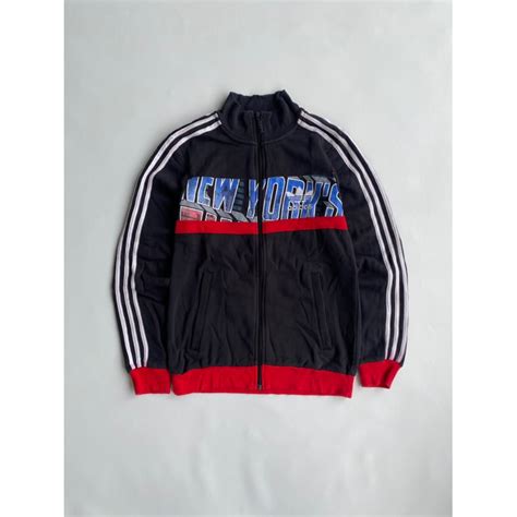 Jual Tracktop Adidas Strip Trefoil Second Original Pria Wanita Keren