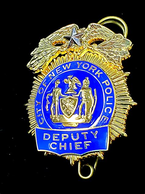 New York NYPD Deputy Chief Trevor Jackson (Blue Bloods) - COLLECTORS