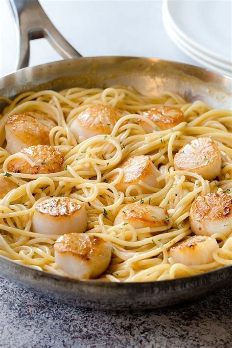 Amazing Shrimp And Scallop Pasta With White Wine Sauce Easy