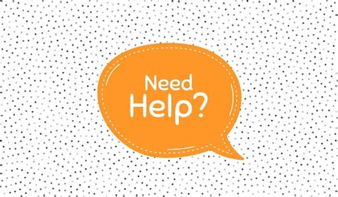 Need Help Symbol Support Service Sign Vector Stock Illustration