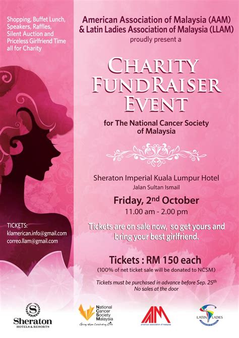 National cancer society malaysia (gps: AAM & LLAM Charity Fundraiser Event for The National ...