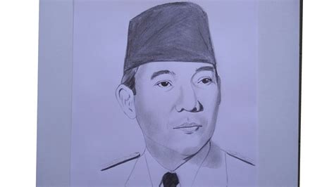 Cara Menggambar Sketsa Wajah Soekarno Free Image Download