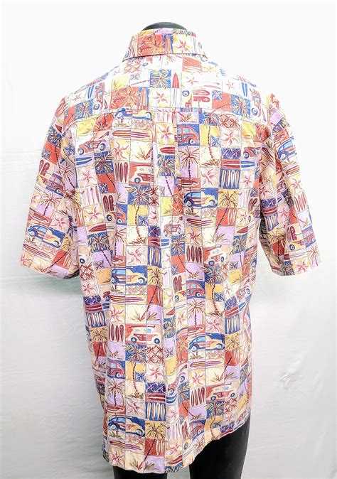Vintage Kahala Mens Aloha Shirt Size 2 Xl Etsy