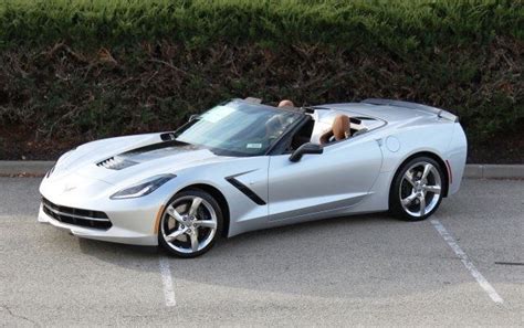 2016 Chevrolet Corvette Stingray Z51 2lt Blade Silver Convertible