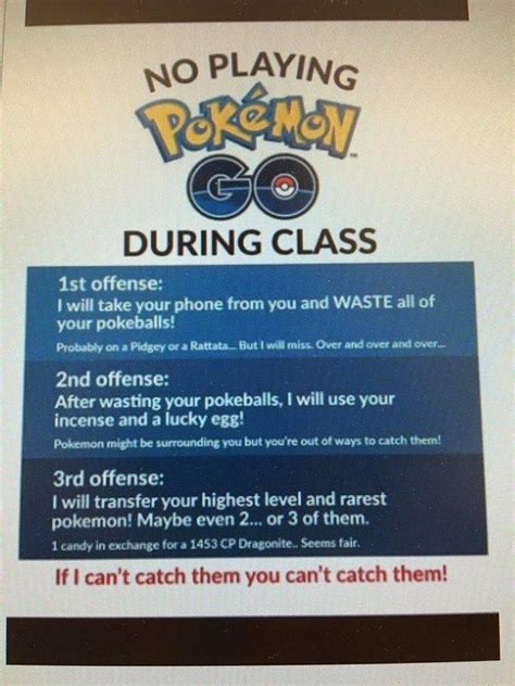 With these games, you'll be back on track. Do Not Play During Class | Pokémon GO | Know Your Meme
