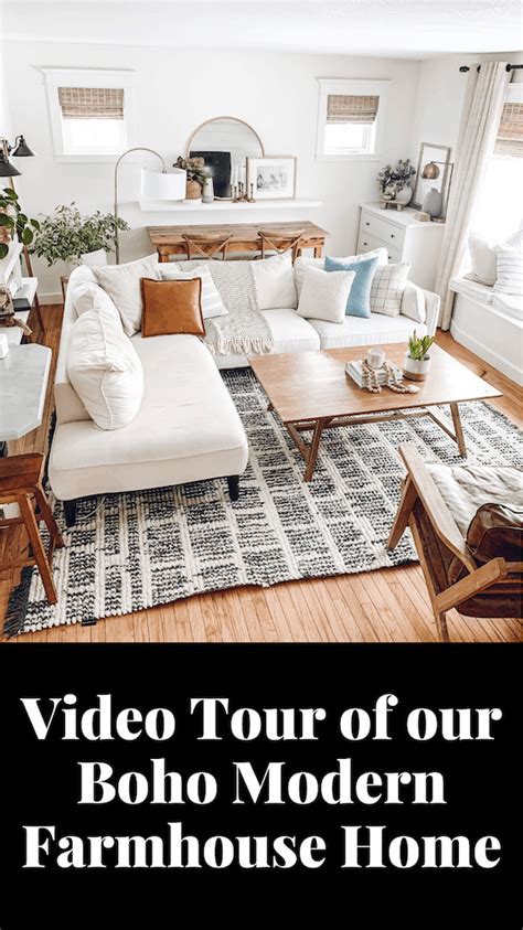 Video Home Tour Modern Farmhouse Boho Home 2021 The Beauty Revival