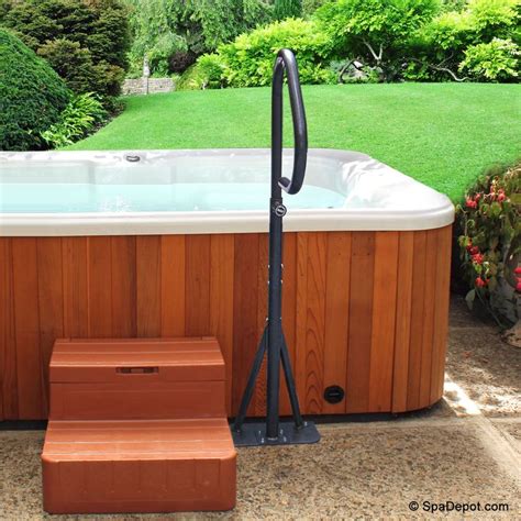 Spa covers can loose their shape overtime and may give you inaccurate measurements. Hot Tub Handrail - The Guardian Spa Safety Railing. The ...