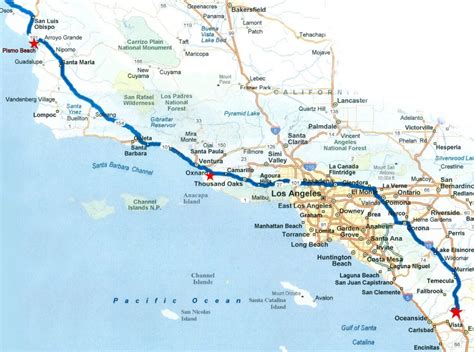 Us Highway 1 California Map Pacific Coast 5 Save Pacific Coast Part