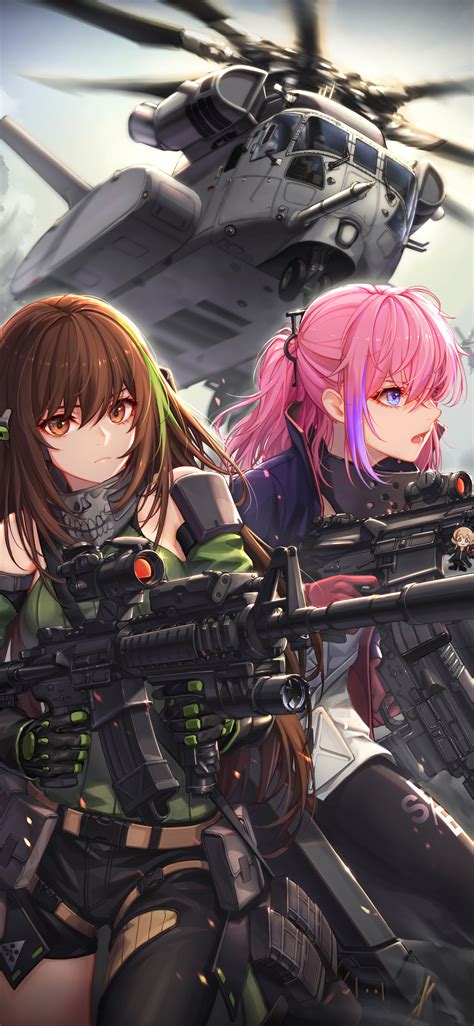 1125x2436 M4a1 Girls Frontline Iphone Xsiphone 10iphone X Hd 4k