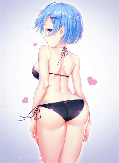 Swimsuit Rem By Ring Anime Manga Know Your Meme