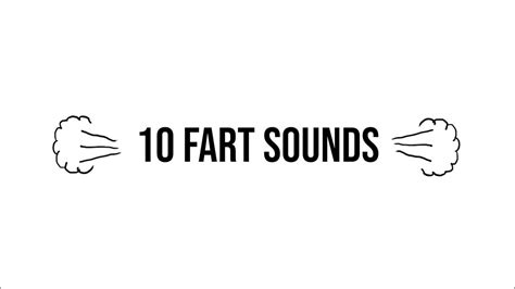 10 Fart Sound Effects Youtube