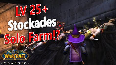 Wow Classic Mage Stockades Solo Farm Powerleveling Gold