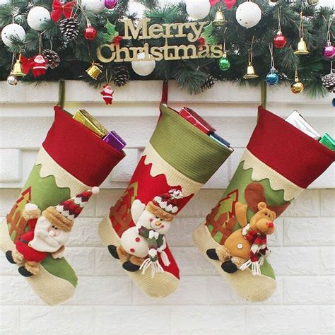 Christmas Socks Decorations That Personalize Your Home At Christmas