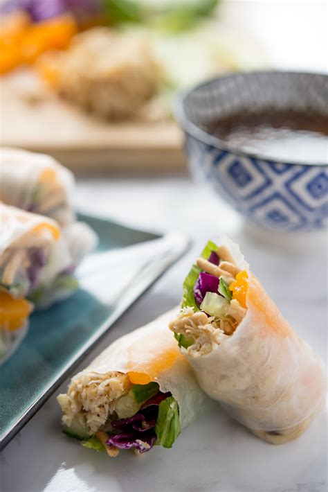 These spring rolls are a refreshing change from the usual fried variety, and have become a family spring rolls are my absolute favorite vietnamese food. Recipe: Chinese Chicken Salad Spring Rolls | Kitchn