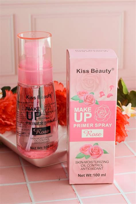 Primer En Spray Rose Control Brillo Kiss Beauty Valmar