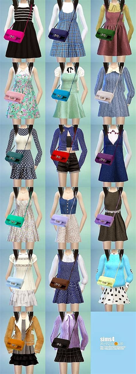My Sims 4 Blog Clothing And Aprons By Marigold
