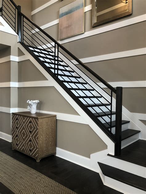 Easy Wrought Iron Modern Stair Railing References Stair Designs