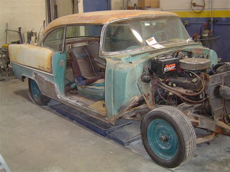 1955 Chevy Belair Hardtop Bobs Custom Paint And Restoration