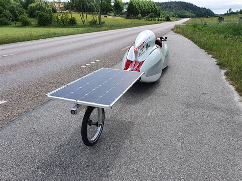 Solar Powered Velomobile By Alve Henricson Sunbeamsystem