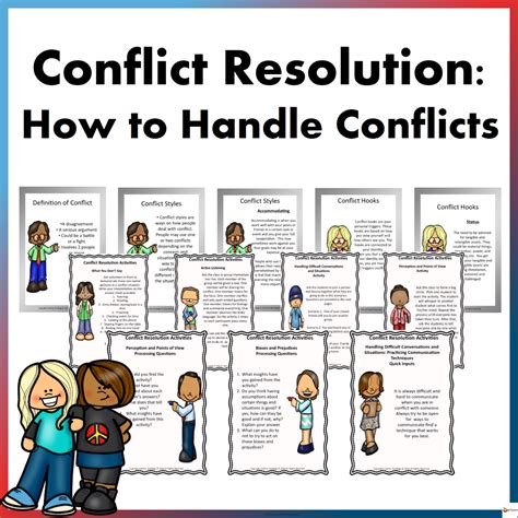 Conflict Resolution Activities Resolving Conflicts In The Classroom How To Handle Conflict