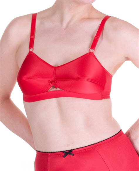 Non Wired Lightly Padded Satin Cup Bra Revival Lingerie