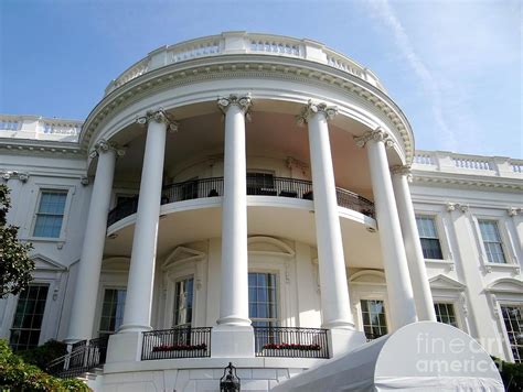 The White House South Portico Photograph By Ed Weidman