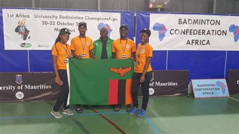 Unza Badminton Team Scoops Bronze Lusaka Star