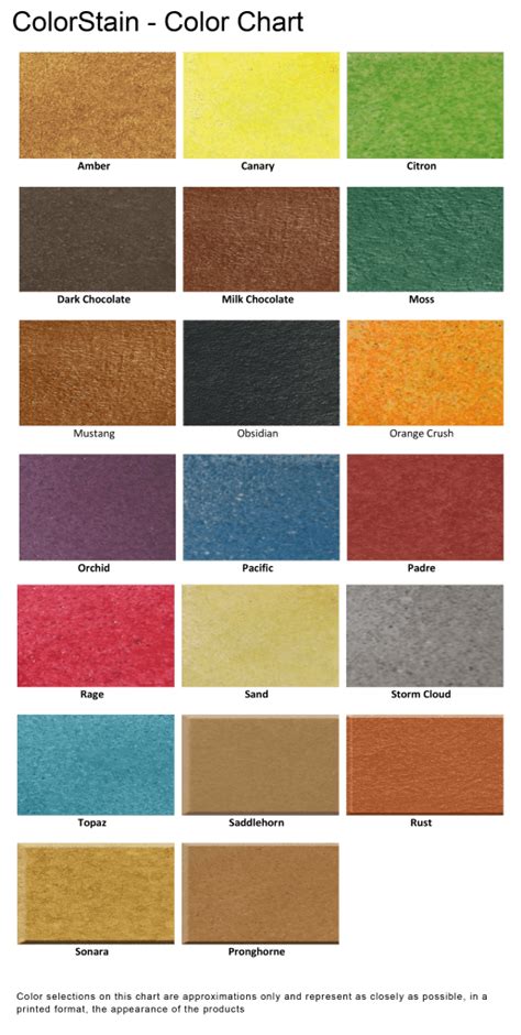 List Of Valspar Semi Transparent Stain Colors Concrete References